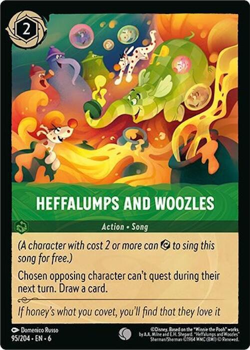 Heffalumps and Woozles - 95/204 [Azurite Sea] [Non-Foil]