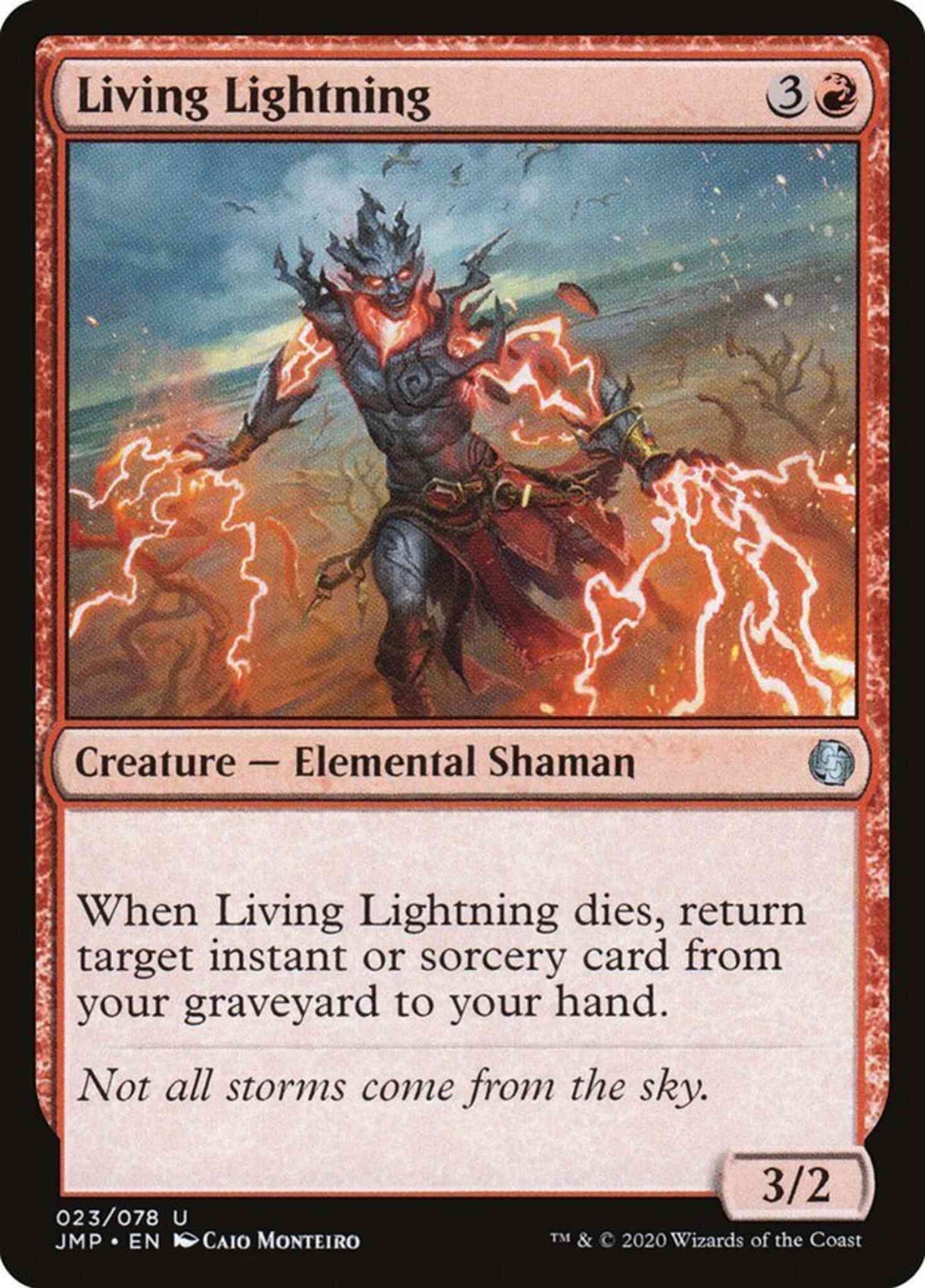 Living Lightning [23] [Jumpstart] [Non-Foil]