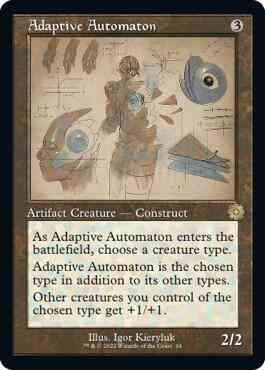 Adaptive Automaton [64] [Retro Frame] [Schematic] [The Brothers' War Retro Artifacts] [Non-Foil]