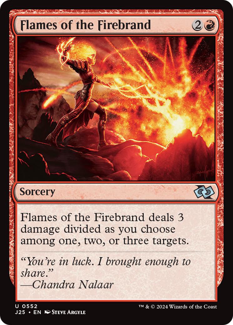 Flames of the Firebrand [552] [Foundations: Jumpstart] [Non-Foil]