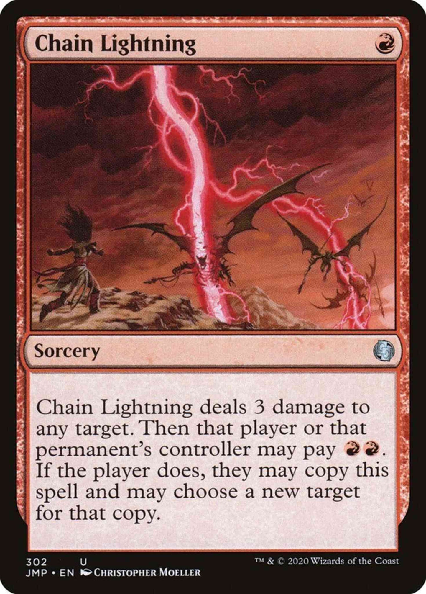 Chain Lightning [302] [Jumpstart] [Non-Foil]