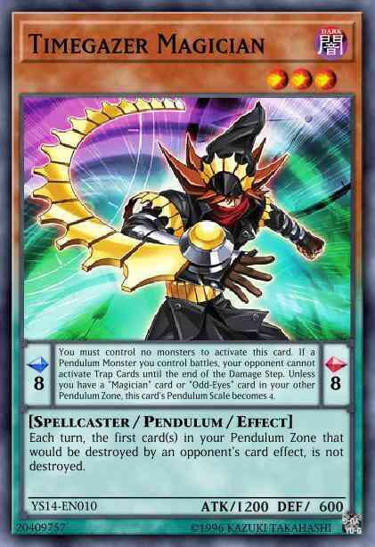 Timegazer Magician - YS16-EN010 - Common - 1st Edition