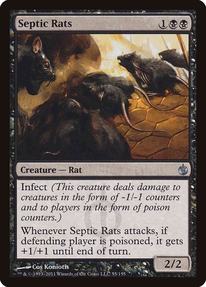 Septic Rats [55] [Mirrodin Besieged] [Non-Foil]