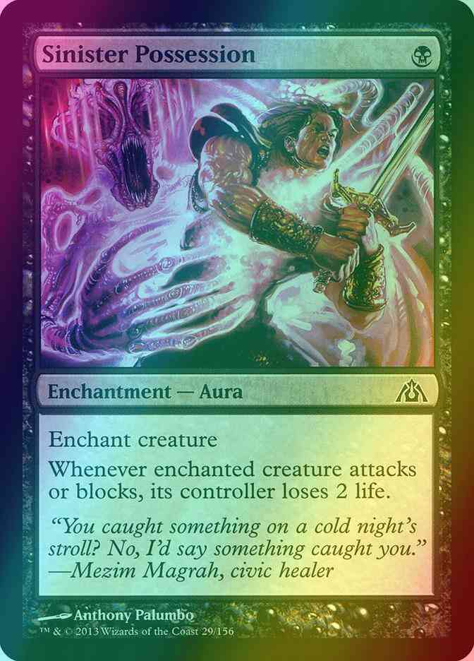 Sinister Possession [29] [Dragon's Maze] [Foil]
