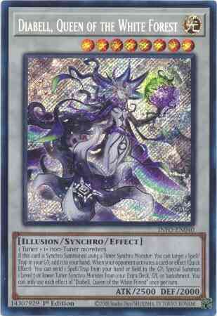 Diabell, Queen of the White Forest - INFO-EN040 - Secret Rare - 1st Edition