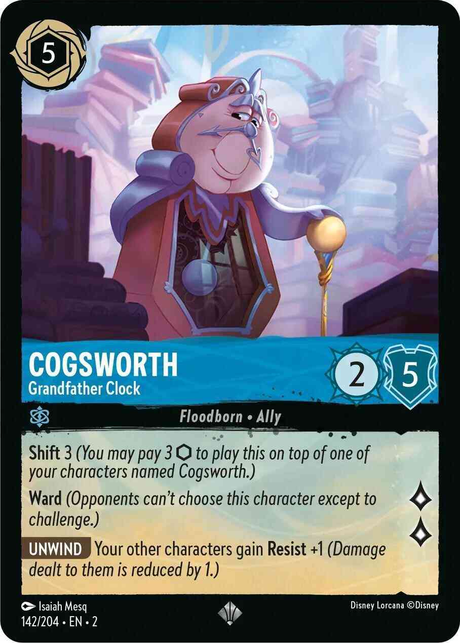 Cogsworth - Grandfather Clock - 142/204 [Rise Of The Floodborn] [Cold Foil]