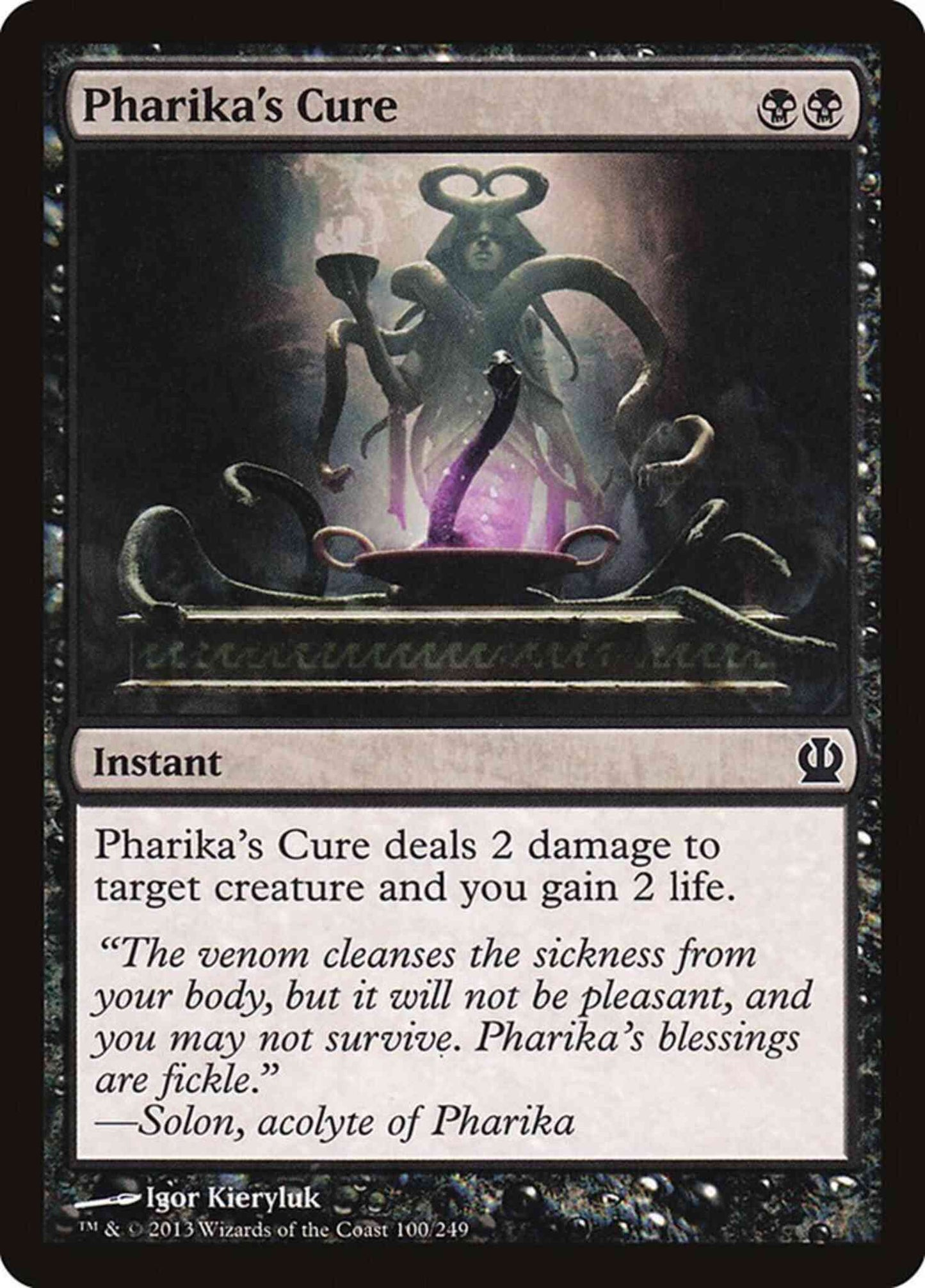 Pharika's Cure [100] [Theros] [Non-Foil]