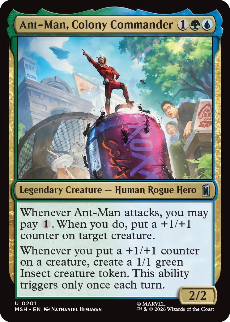 Ant-Man, Colony Commander [201] [Marvel Super Heroes] [Non-Foil]