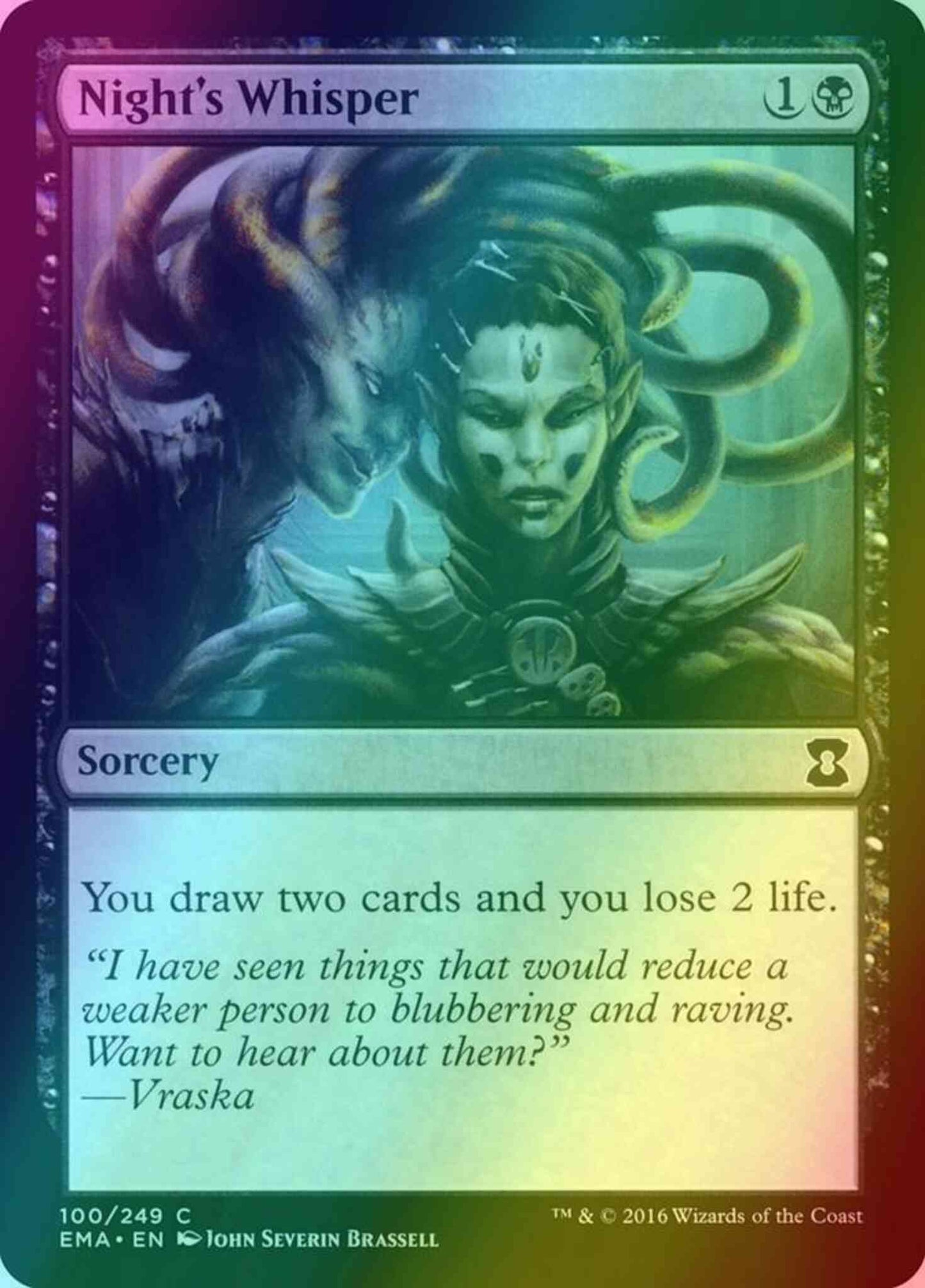 Night's Whisper [100] [Eternal Masters] [Foil]