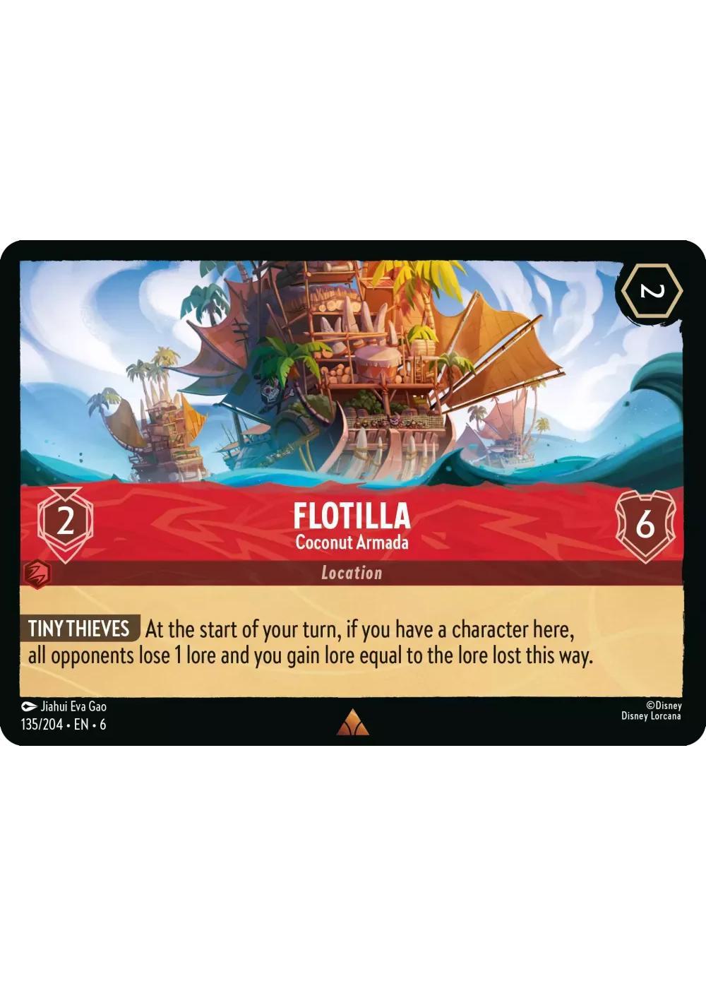 Flotilla - Coconut Armada - 135/204 [Azurite Sea] [Non-Foil]