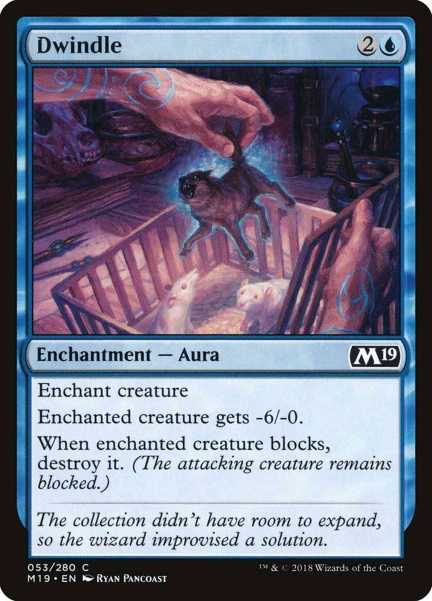 Dwindle [53] [Core Set 2019] [Non-Foil]