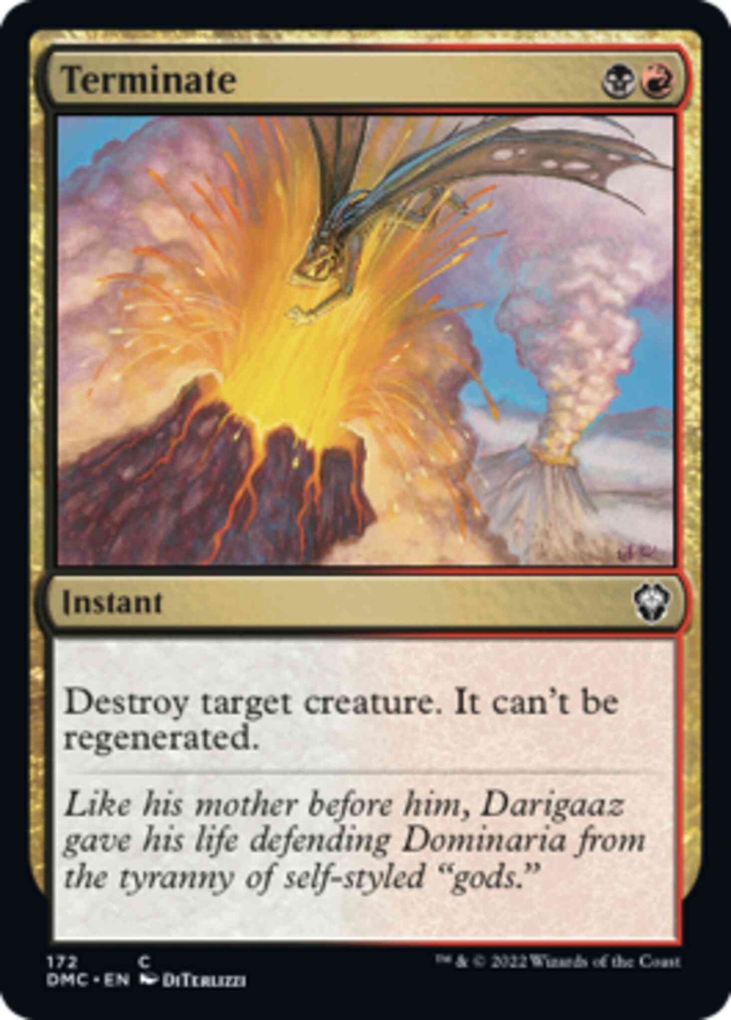 Terminate [172] [Dominaria United: Commander] [Non-Foil]