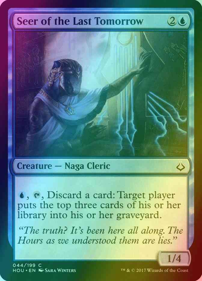 Seer of the Last Tomorrow [44] [Hour of Devastation] [Foil]