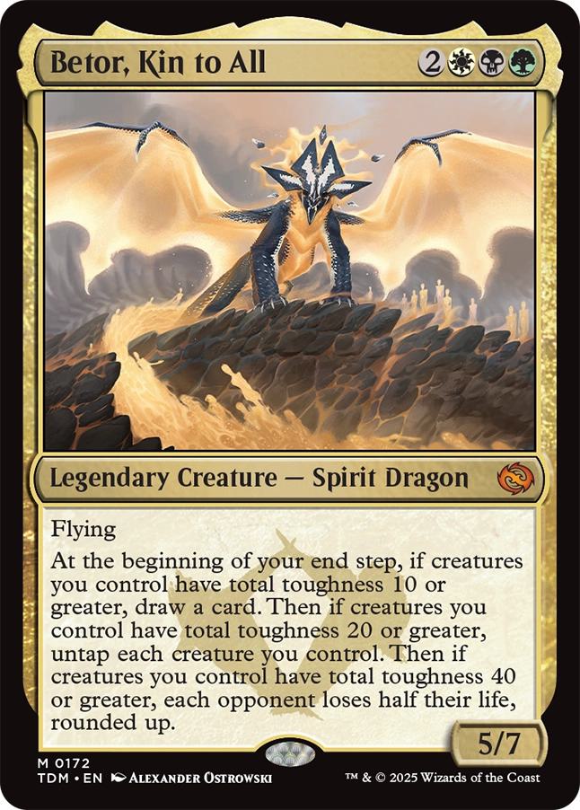Betor, Kin to All [172] [Tarkir: Dragonstorm] [Non-Foil]