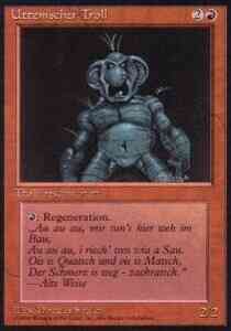 Uthden Troll - German [182] [Foreign Black Border: German] [Non-Foil]
