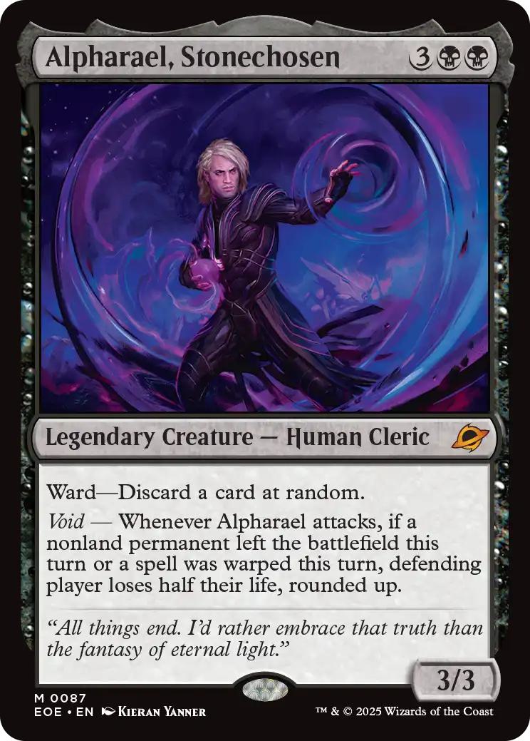 Alpharael, Stonechosen [87] [Edge of Eternities] [Non-Foil]