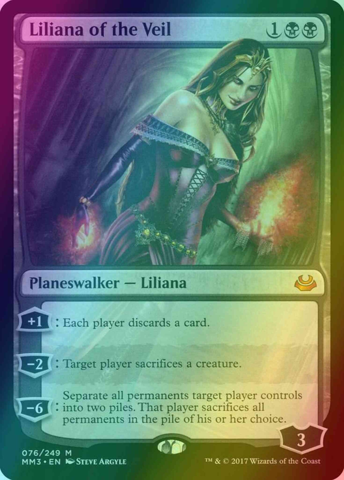 Liliana of the Veil [76] [Modern Masters 2017] [Foil]