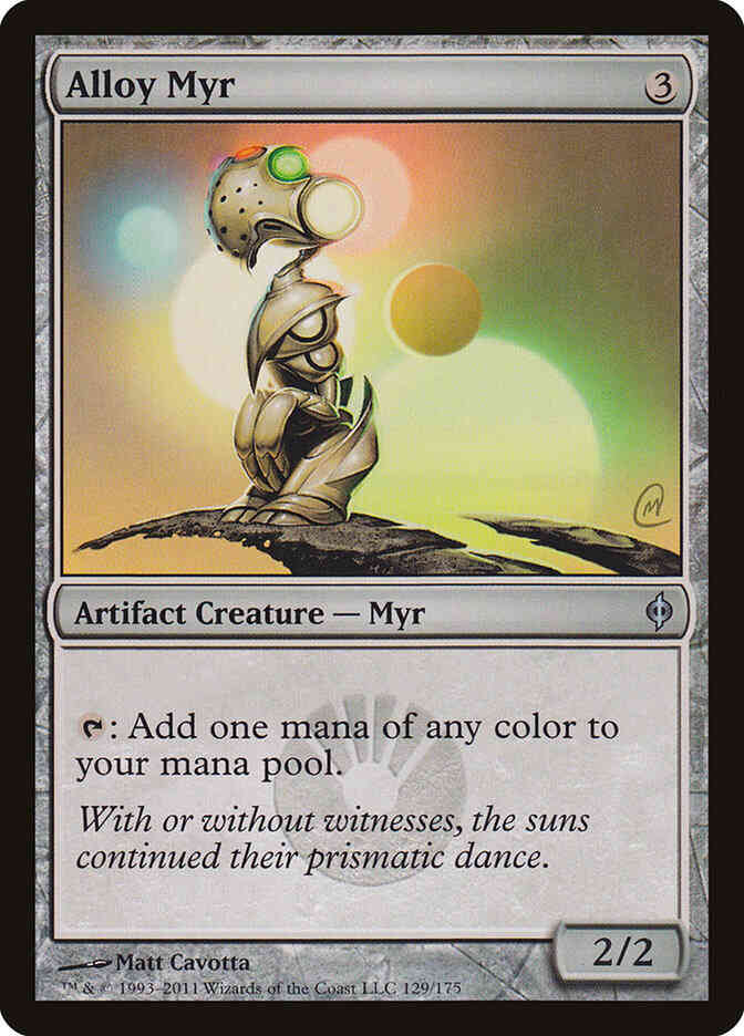 Alloy Myr [129] [New Phyrexia] [Non-Foil]
