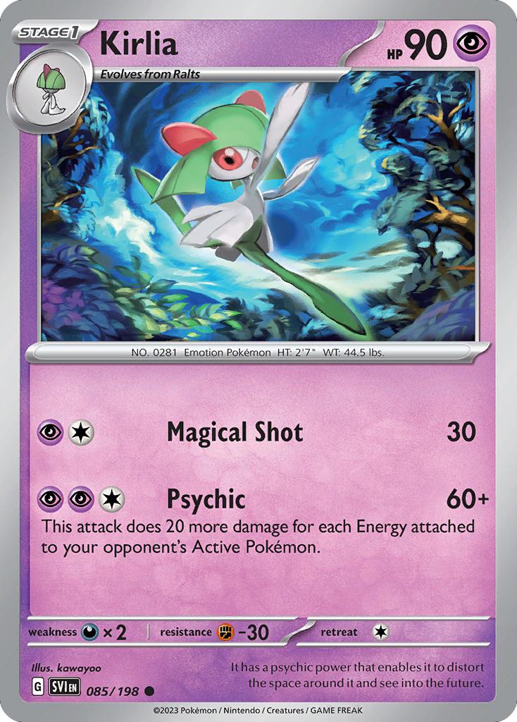 Kirlia - 085/198 - Common [sv01-085] [Non-Holo]