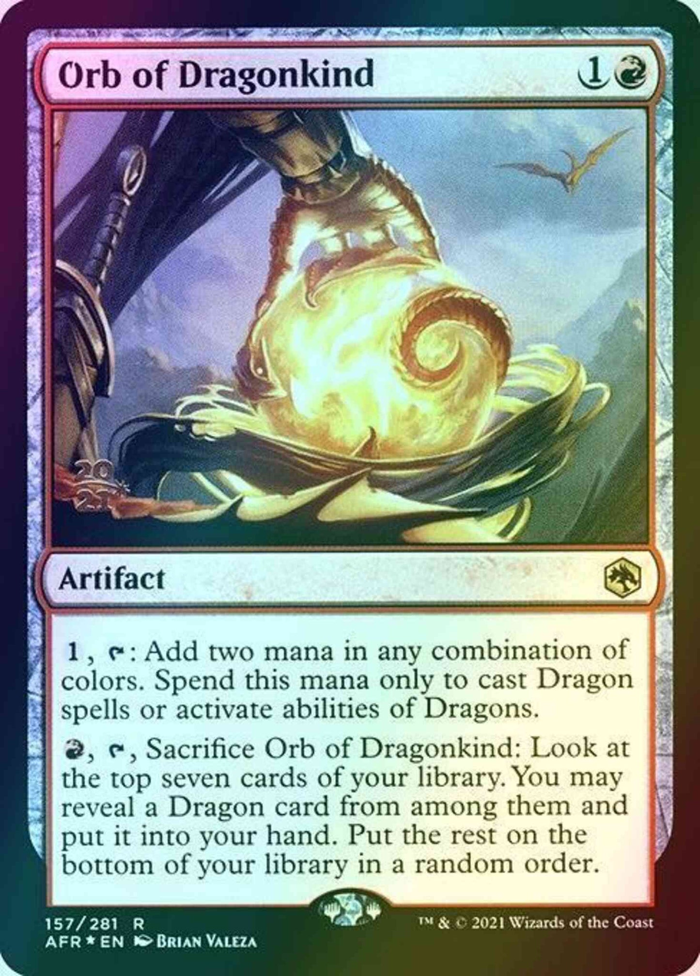 Orb of Dragonkind [Prerelease] [157s] [Adventures in the Forgotten Realms Promos] [Foil]