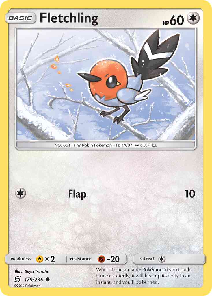 Fletchling - 179/236 - Common [sm11-179] [Reverse Holo]