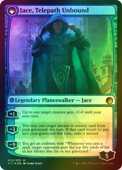 Jace, Vryn's Prodigy // Jace, Telepath Unbound [12] [From the Vault: Transform] [Foil]