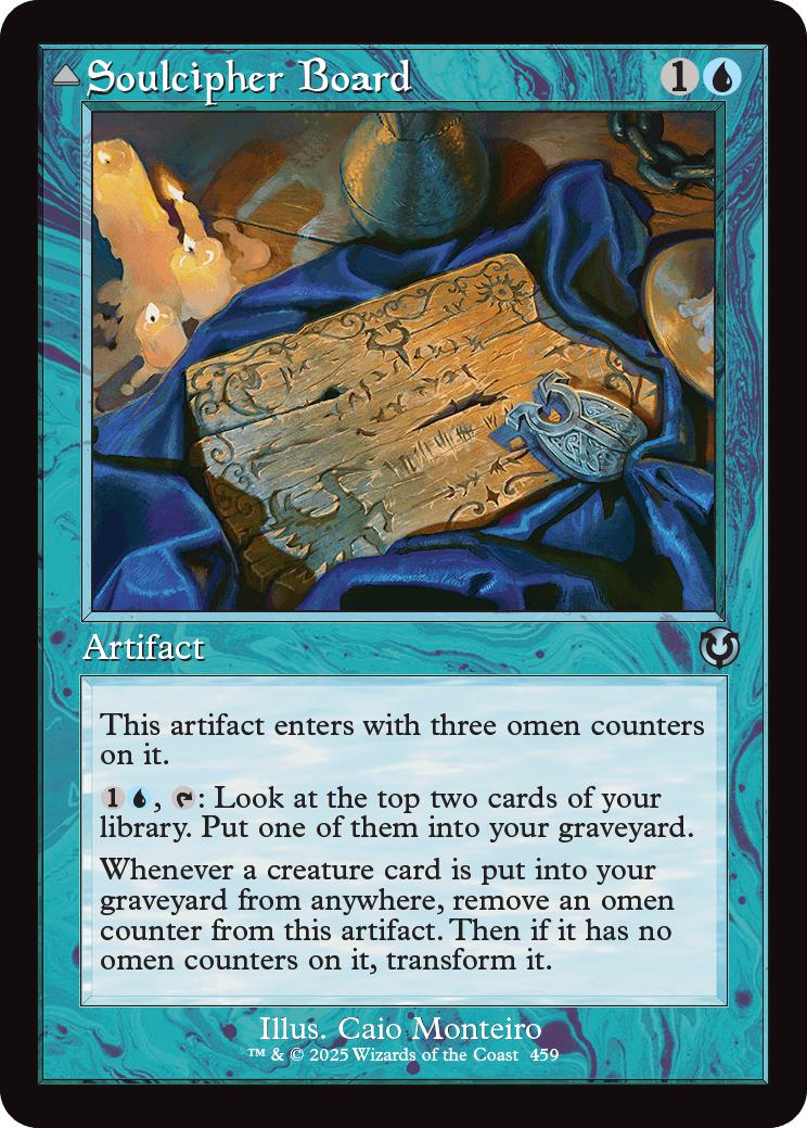 Soulcipher Board // Cipherbound Spirit [459] [Retro Frame] [Innistrad Remastered] [Non-Foil]