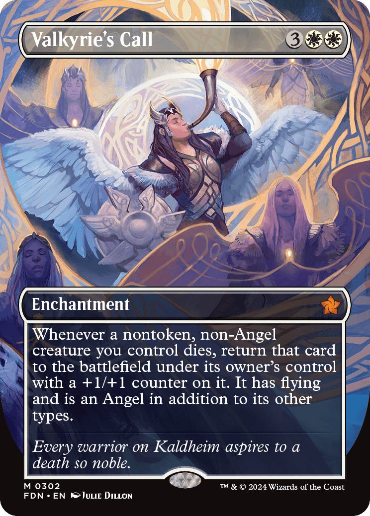 Valkyrie's Call [302] [Borderless] [Foundations] [Non-Foil]