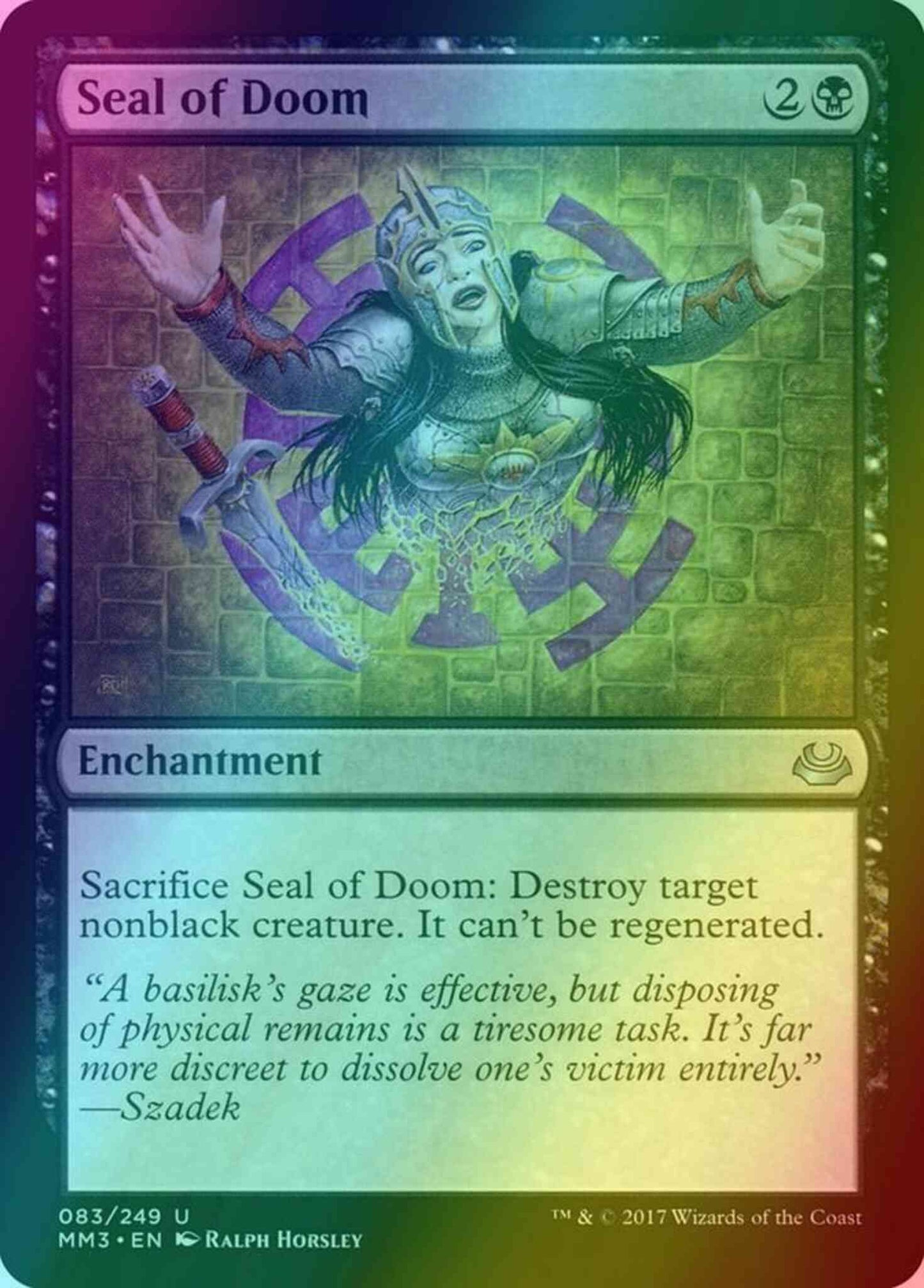Seal of Doom [83] [Modern Masters 2017] [Foil]