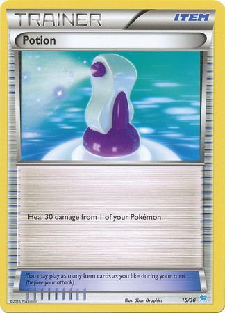Potion - 15/30 - [XY Trainer Kit: Pikachu Libre & Suicune (Suicune)] [Non-Holo]