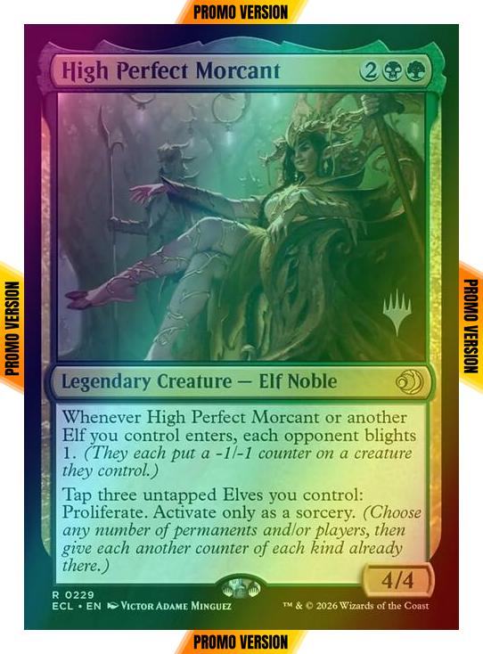 High Perfect Morcant [229p] [Promo Pack] [Lorwyn Eclipsed: Promos] [Foil]