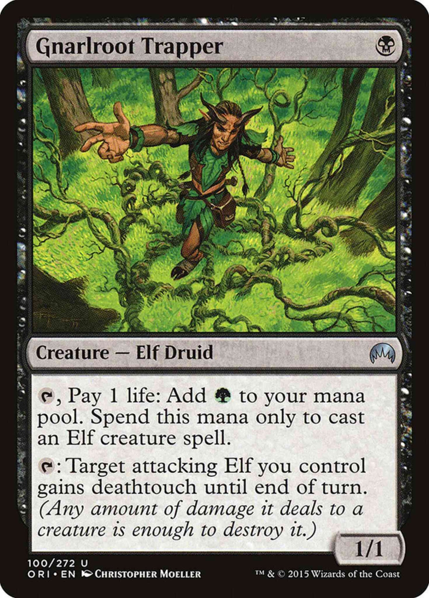 Gnarlroot Trapper [100] [Magic Origins] [Non-Foil]