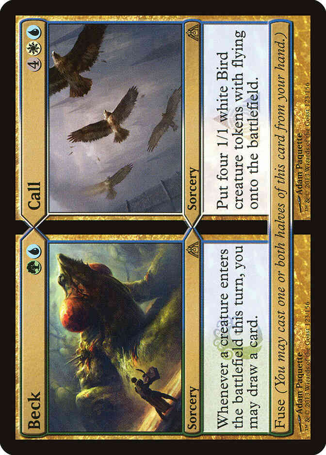 Beck // Call [123] [Dragon's Maze] [Foil]