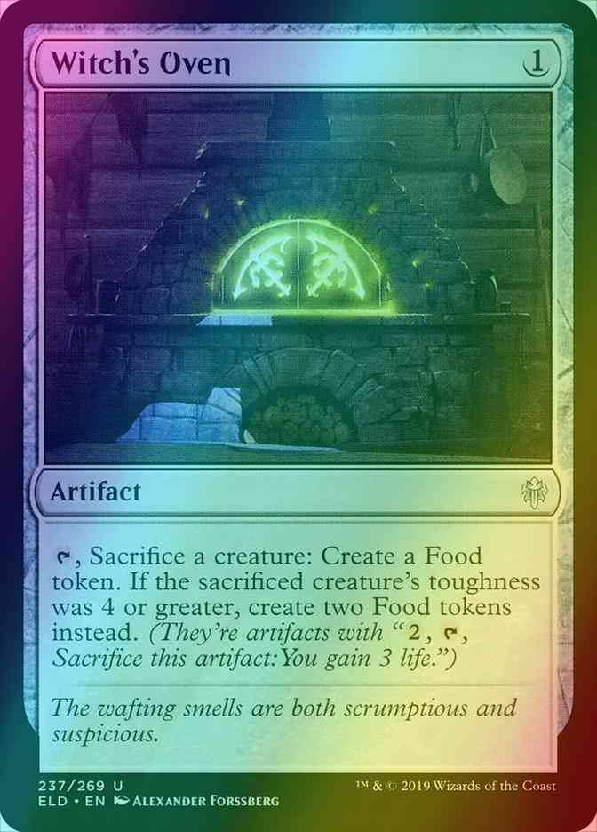 Witch's Oven [237] [Throne of Eldraine] [Foil]