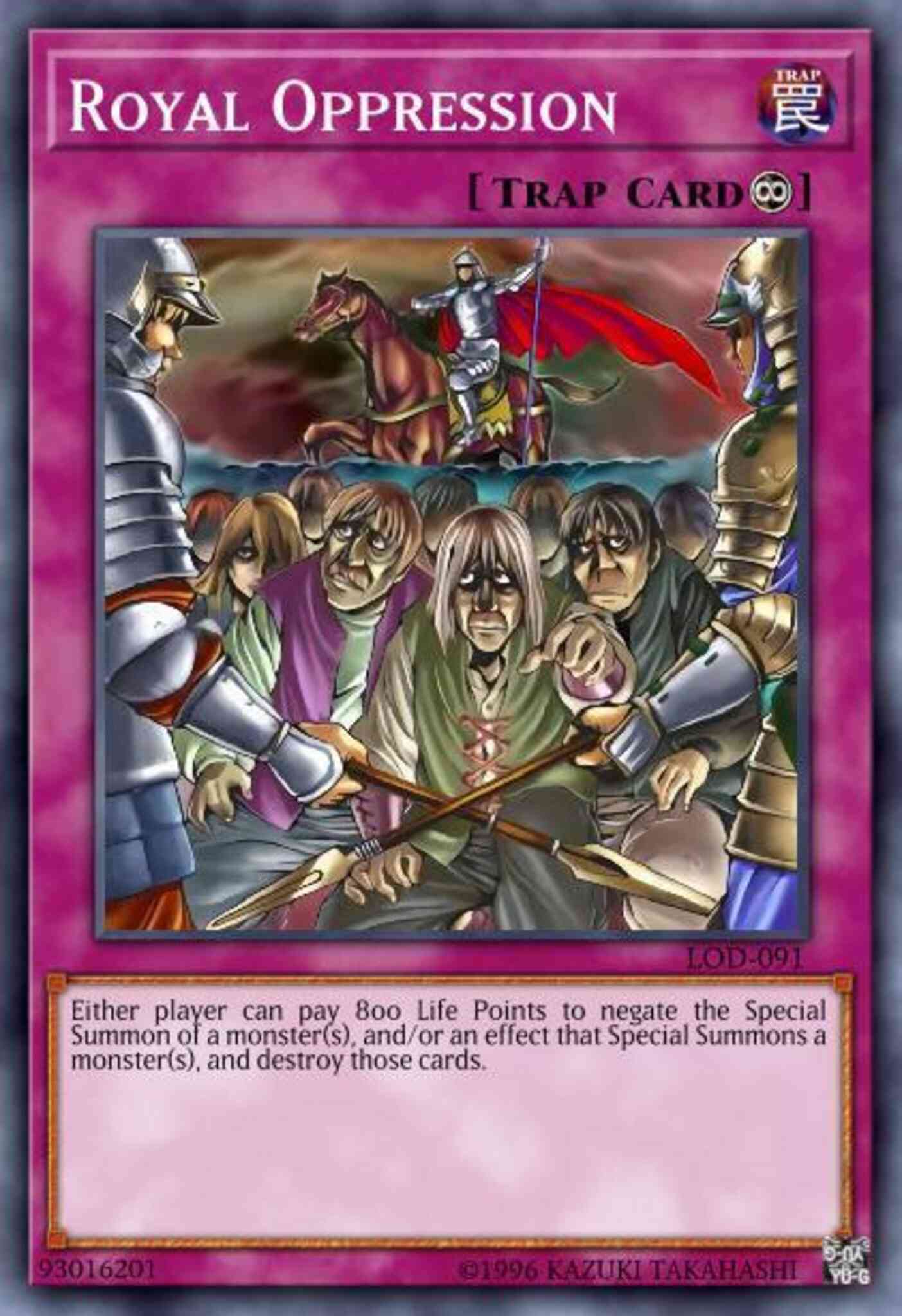 Royal Oppression - CP08-EN013 - Common - Unlimited