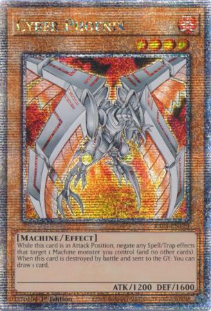 Cyber Phoenix - RA04-EN129 - Quarter Century Secret Rare - 1st Edition