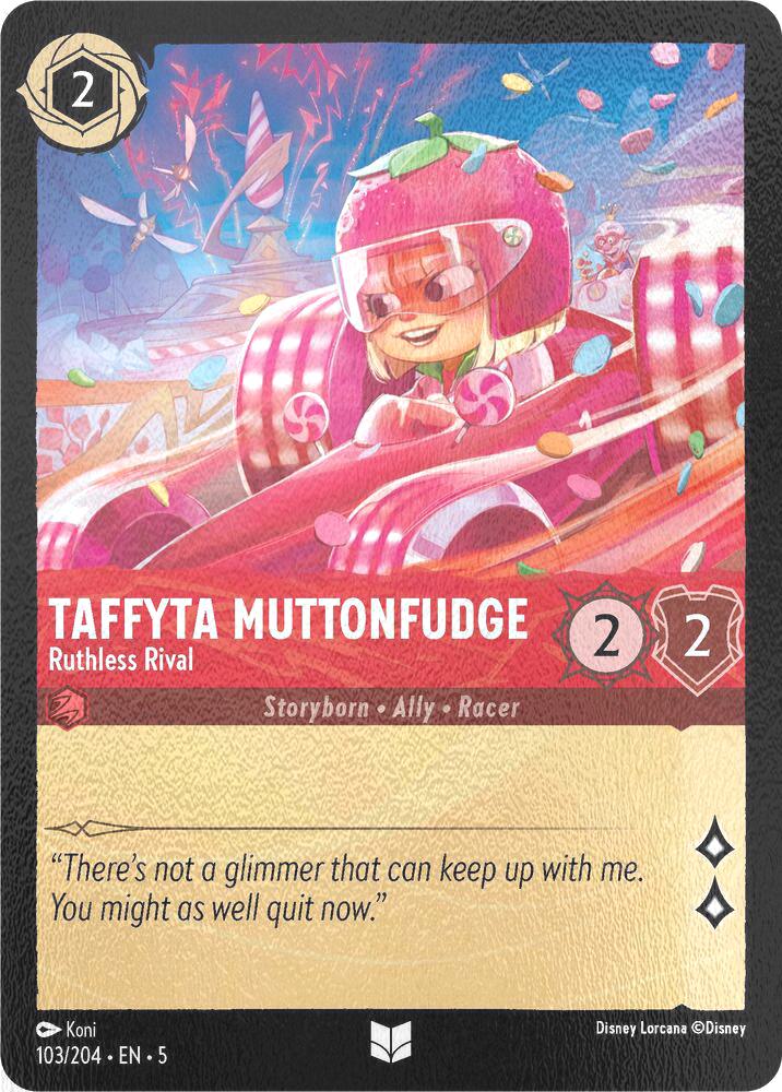 Taffyta Muttonfudge - Ruthless Rival - 103/204 [Shimmering Skies] [Cold Foil]