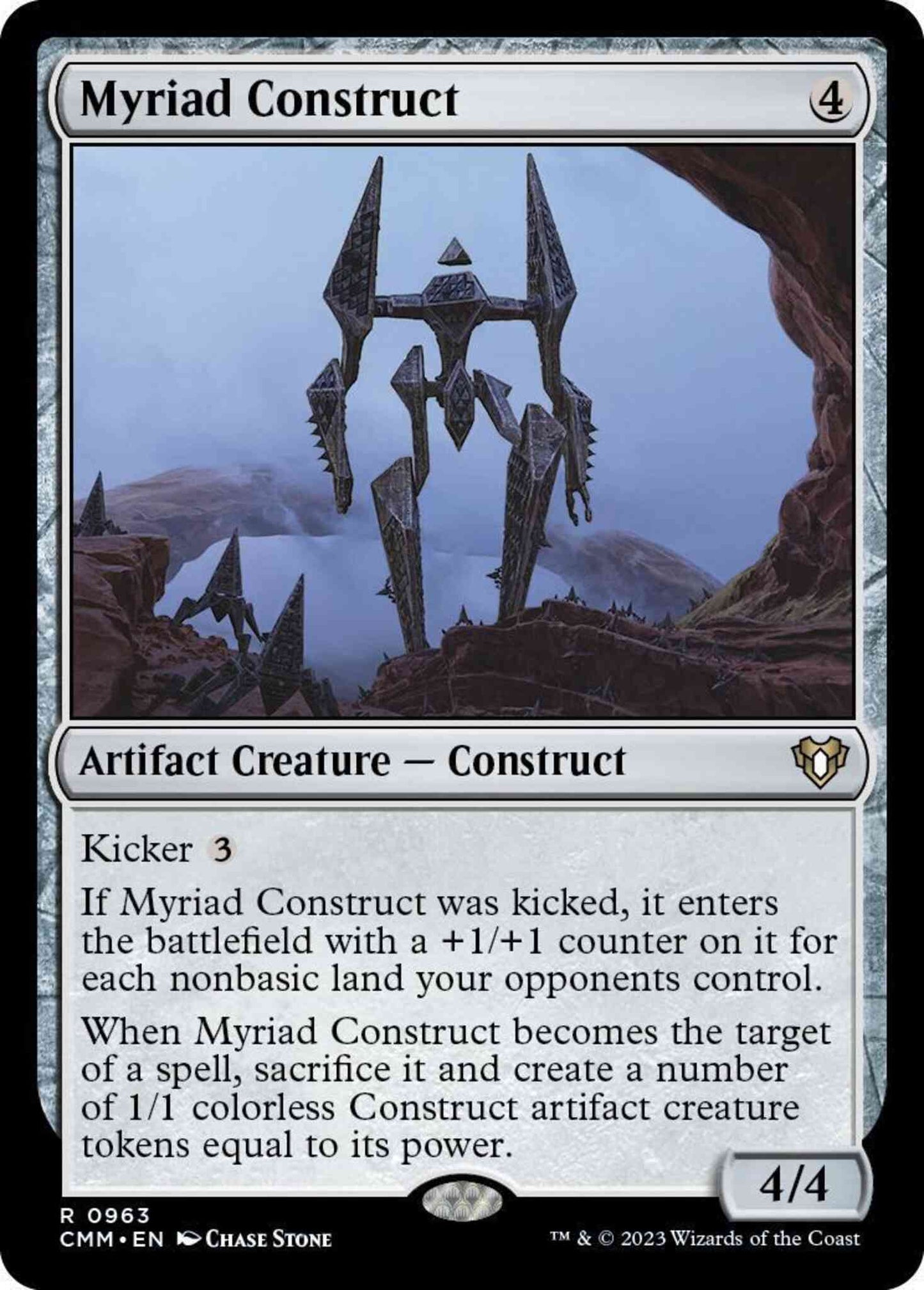 Myriad Construct [963] [Commander Masters] [Non-Foil]