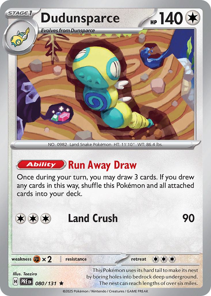 Dudunsparce - 080/131 - Rare [sv085-080] [Holo]