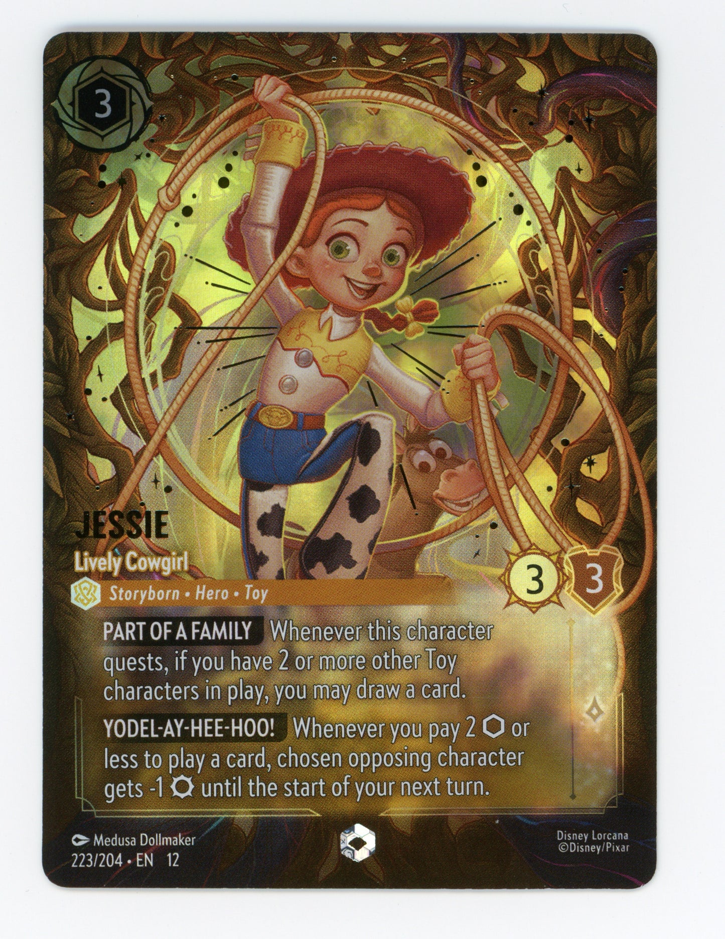Jessie - Lively Cowgirl — Enchanted|Holofoil — ID 18214