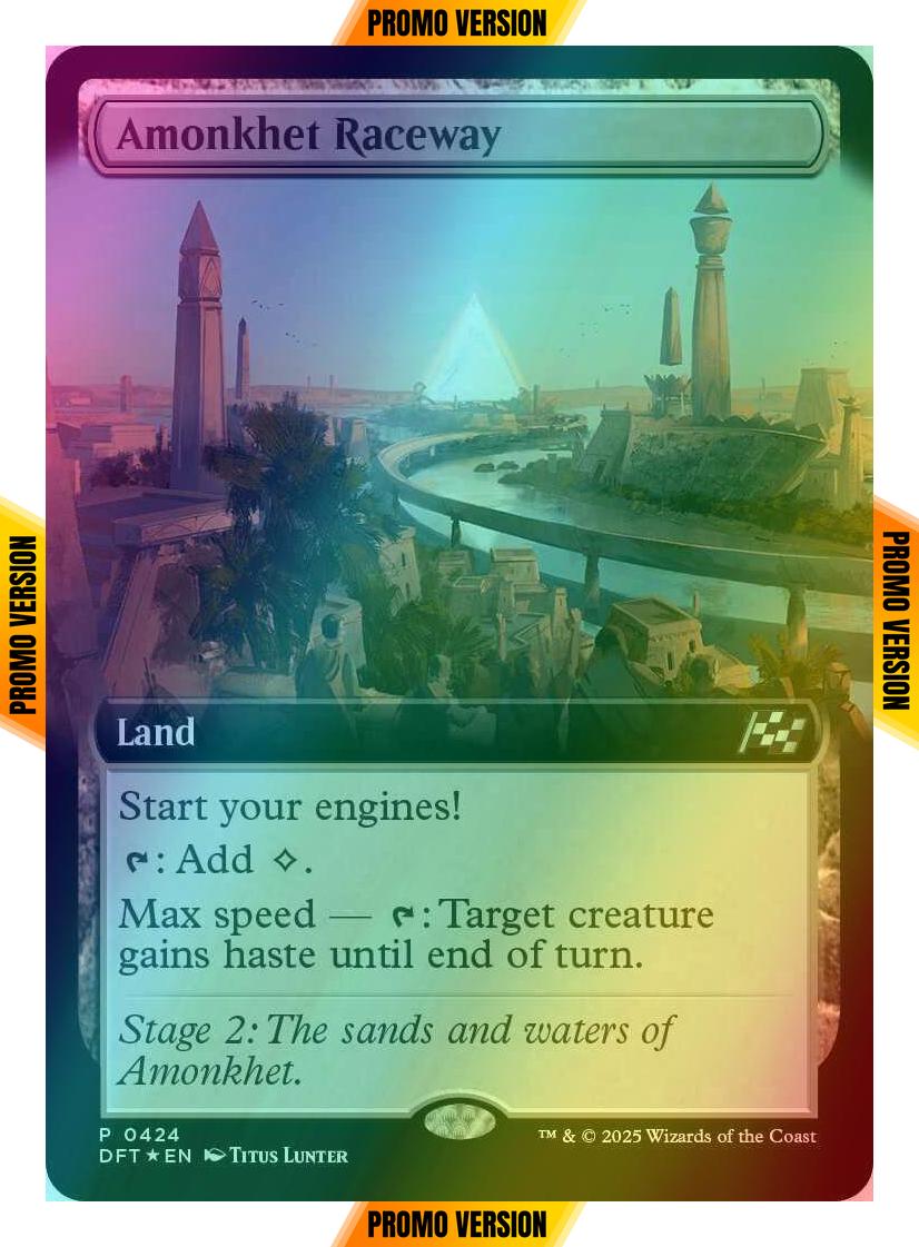 Amonkhet Raceway [424] [Extended Art] [Bundle] [Aetherdrift] [Foil]