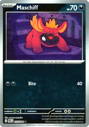 Maschiff - 057/084 - Common [me05-057] [Reverse Holo]