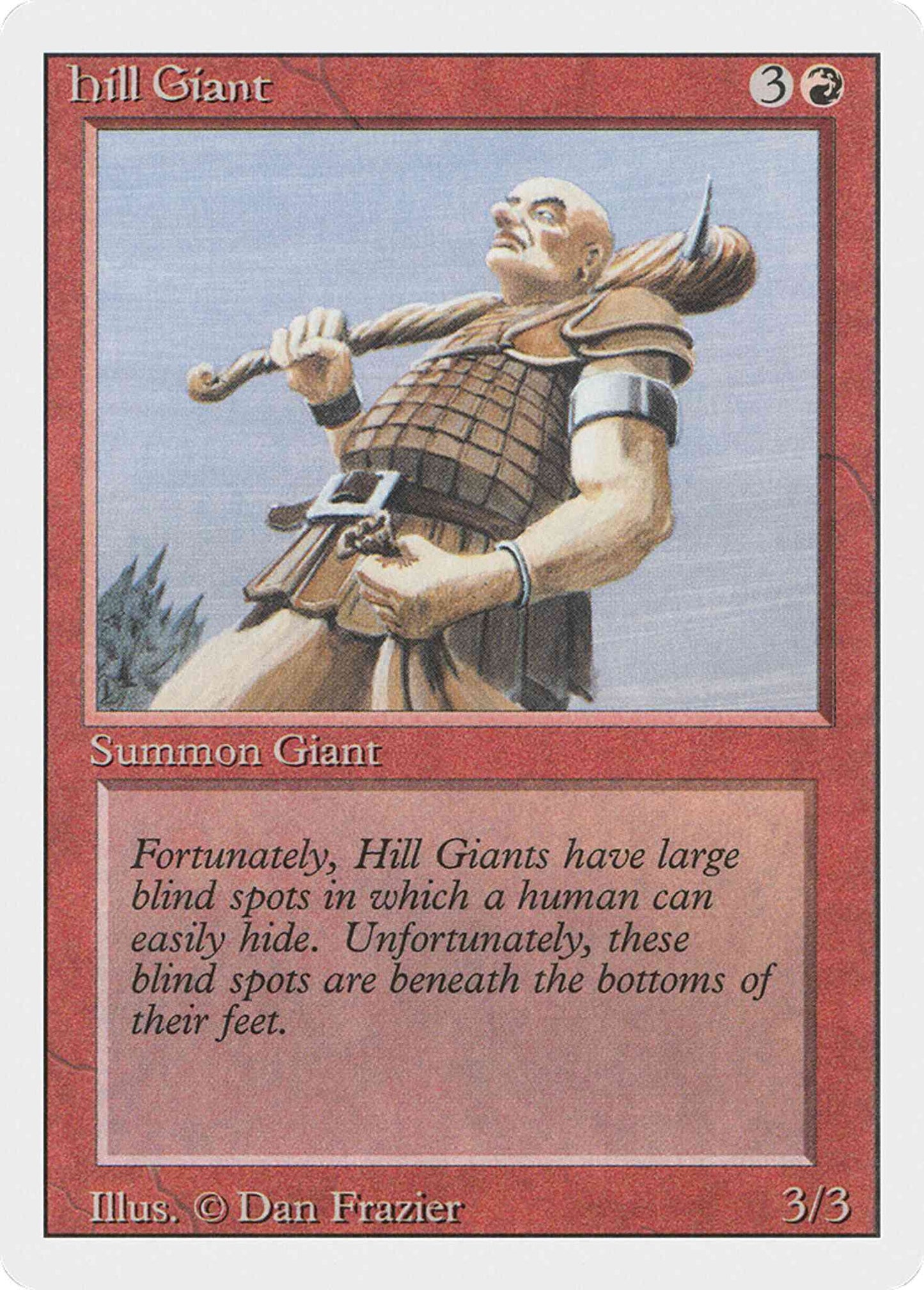 Hill Giant [158] [Revised Edition] [Non-Foil]