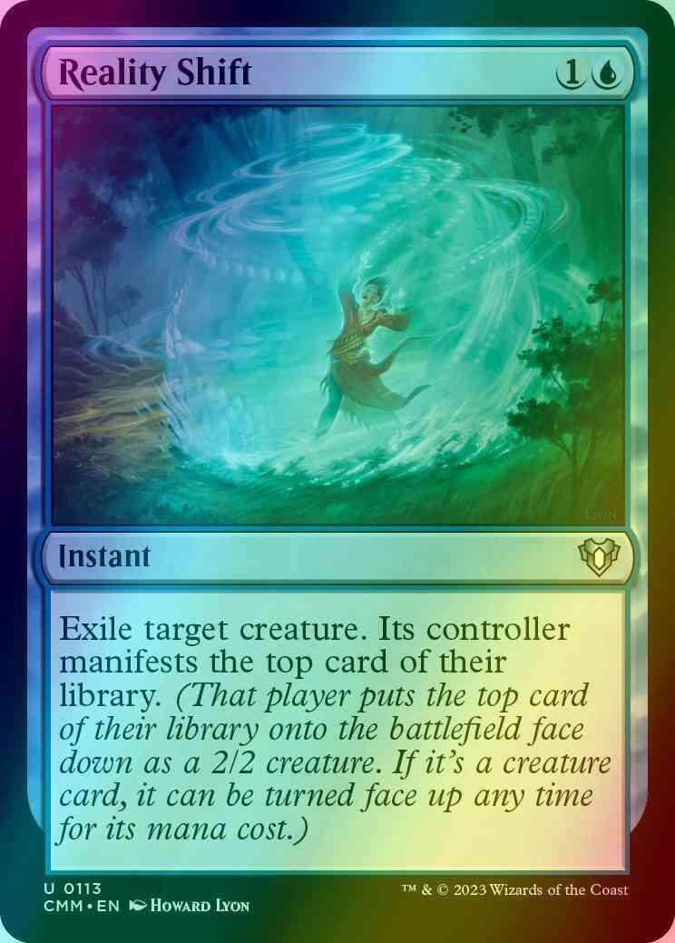 Reality Shift [113] [Commander Masters] [Foil]