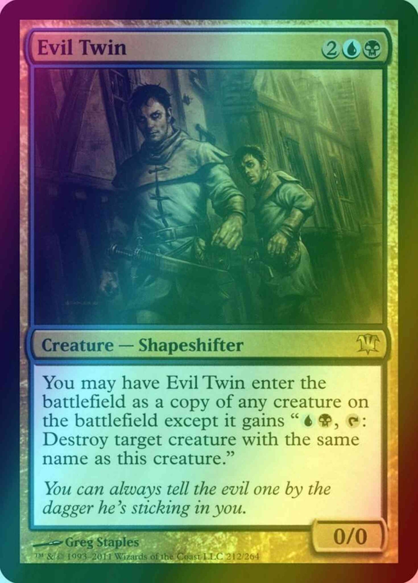 Evil Twin [212] [Innistrad] [Foil]