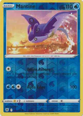 Mantine - 034/189 - Common [swsh10-034] [Reverse Holo]
