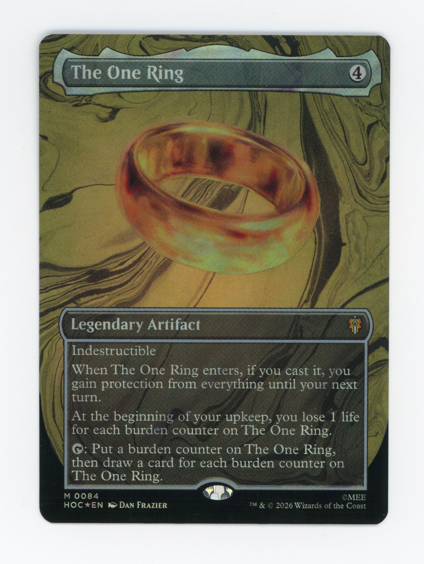 The One Ring — Borderless|Classic Artist|Surge Foil — ID 19832