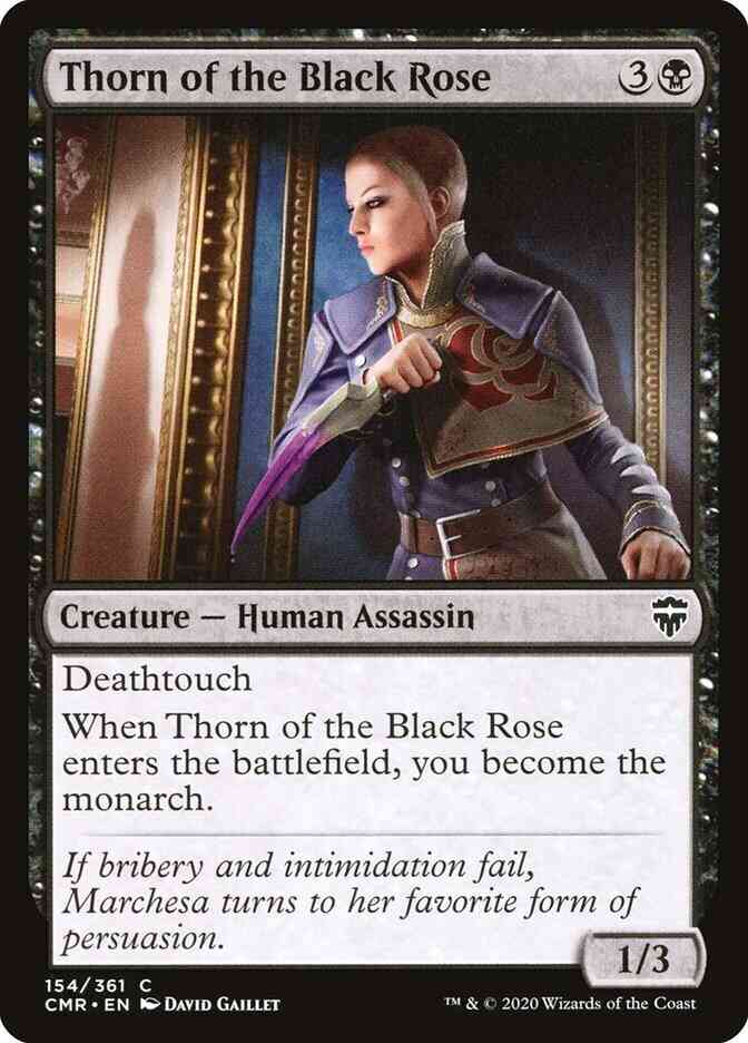 Thorn of the Black Rose [154] [Commander Legends] [Non-Foil]