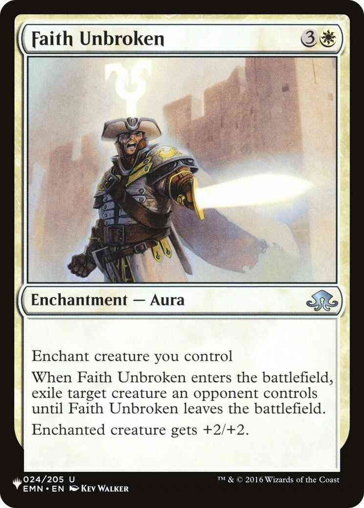 Faith Unbroken [EMN-24] [The List] [Non-Foil]