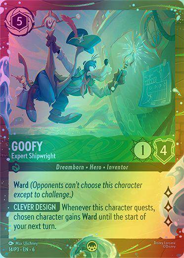 Goofy - Expert Shipwright (Disney Cruise Promo) - 14/P3 [Disney Lorcana Promo Cards] [Holofoil]